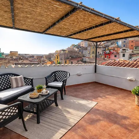 Rooftop Panoramic Terrace Historic Center Bbq