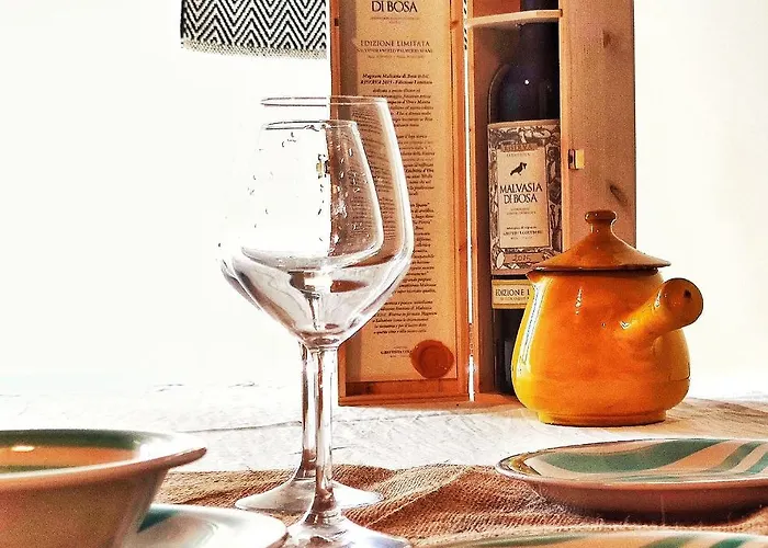 Tatil Evi House With Dream Panoramic Terrace In The Heart Of Bosa, 80 Sqm With Bbq And Breathtaking View